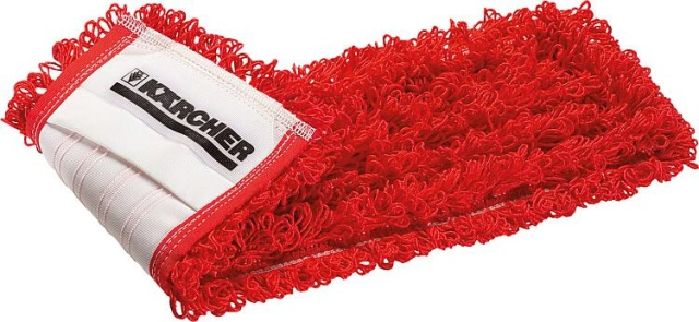 Mop Kärcher kolor czerwony, mocowanie do kieszeni NOWOŚĆ