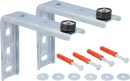 Juego de soportes de pared tipo LU-HV 160 -220 incl....