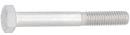 Hexagon head screws with shank DIN 931 A2-70 M 20X80 PU:...