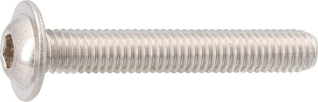 Flachrundkopfschrauben TX mit Flansch VG ISO 7380-2 A2-070 M 6X30/30 VPE: 200 NEU