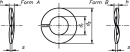 Spring washers form A DIN 128 galvanised 6VPE: 1000 NEW