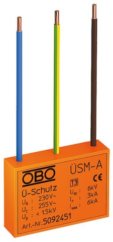 OBO Protection antisurtension, signalisation acoustique ÜSM-A NOUVEAU