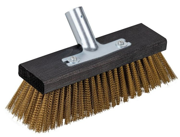 Balai en laiton, 22cm, coupe longue, 6 rangées NEUF