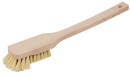 Stielbürste, Holz, lang, flach, Fiber NEU