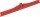 Hygiene water slider, plastic, single lip, 60cm, red NEW