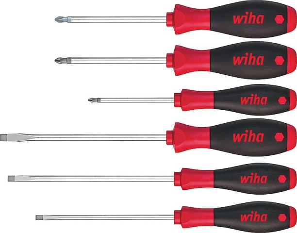 Wiha screwdriver set Wiha® SoftFinish, 6-piece NEW