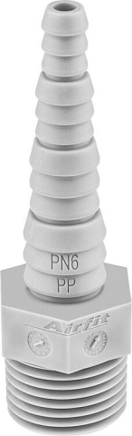 Boquilla Airfit DN 10 (3/8"") AG, 6-14mm de PP NUEVO