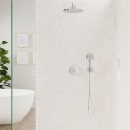 Hansgrohe wandaansluitbocht Fixfit S met douchehouder DN15 (1/2"") chroom NIEUW
