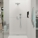 Hansgrohe wandaansluitbocht Fixfit E met douchehouder DN15 (1/2"") chroom NIEUW