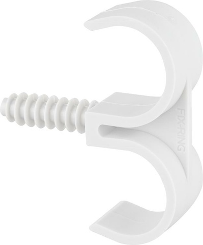 I.N.G. Fixations Fix-Ring Ø 25 mm, 2-Rohre Bohrloch 8 mm, VPE = 100 Stück NEU