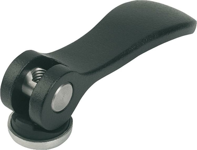 Kipp eccentric lever with internal thread M6 steel K0005.1501106 NEW