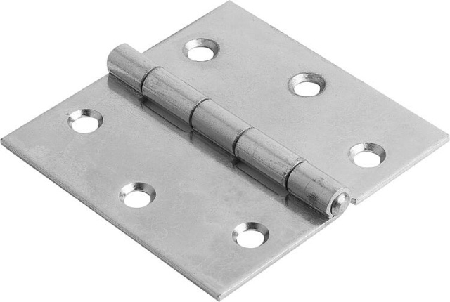 Kipp SCHARNIER FORM:B 60X60, STAHL VERZINKT, NEU