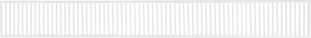 DeLonghi cover grille for radiator PLATELLA/LINEAR type 22, length 800 mm NEW