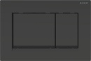 Plaque de déclenchement Geberit Sigma 30 noir mat NOUVEAU