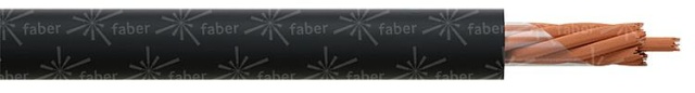 Faber Gummi - Welding cable H01N2-D 1x25 mm², drum 100m NEW