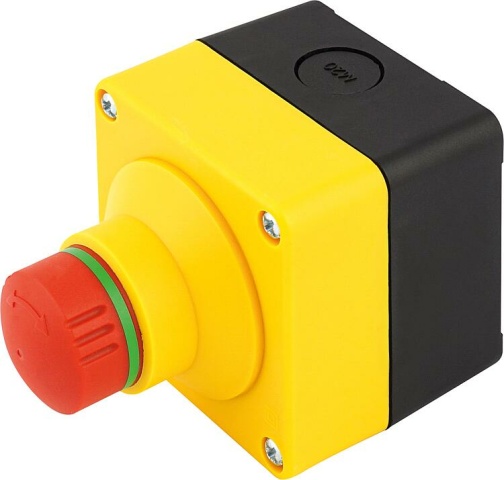 Elektra emergency stop button, in insulated housing with contact element 1S/2Ö NEW