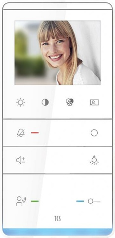 TCS TASTA 3,5“ Video-Freisprecher WS/WS NEU