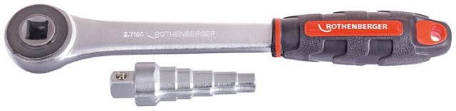 Clé étagée à gaz à cliquet Rothenberger NOUVEAU