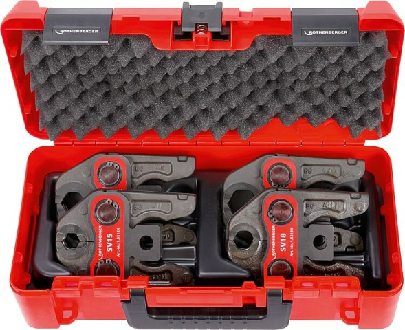 Rothenberger persbekkenset Standaard SV 15-18-22-28 NIEUW