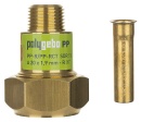 Gebo clamp connector Polygebo PP A 25 x 2.3 mm - DN20(3/4) NEW
