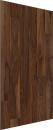 Evenes shower splashback dark oak wood decor WxHxD...