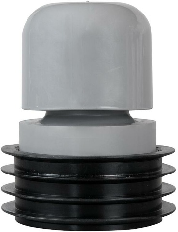 Airfit insertion siphon DN 110, grey plastic, for pipes with Øinner 100-104mm NEW