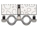 Morsetto distanziatore a vite Fischer AM 26 PU: 50 NUOVO