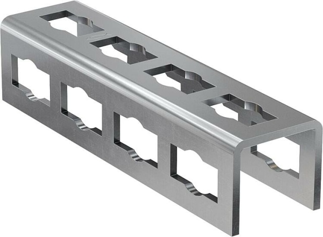 Connettore per rotaia Fischer PFUF OC 41 A4 NUOVO