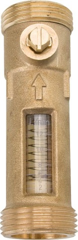 Modvlvs Flow meter Easyflow, both sides male DN20(3/4""), flow rate 1-6 l/min NEW