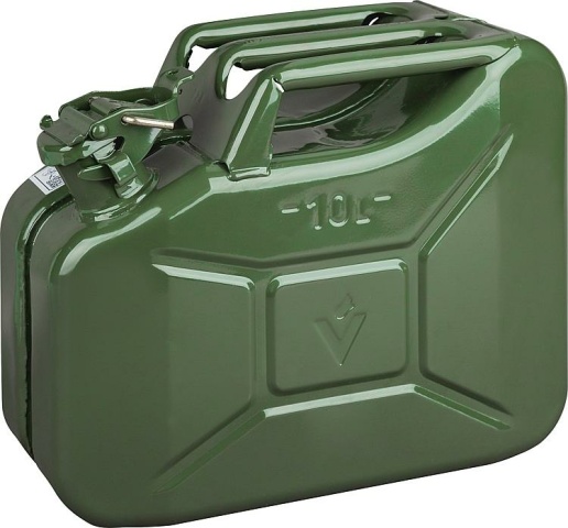 Bidon de carburant Valpro 10l métal NOUVEAU