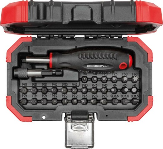 Gedore red Bitset red 32-teilig 1/4"" R33003032, mit Transportkoffer NEU