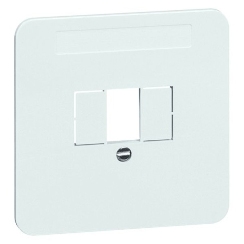 PEHA D 80.610.02 Cubierta estándar Toma TAE blanco puro 00510311 NUEVO