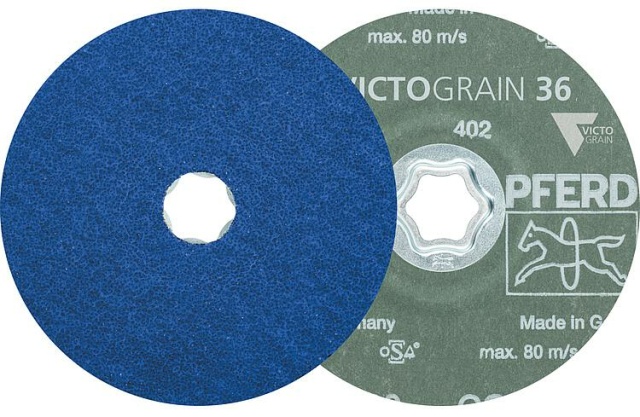 Pferd fibre disc COMBICLICK, Ø 125 mm, grit COOL36 NEW