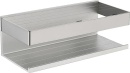 Evenes cesta de ducha Kalomo plata, 250x100x75 mm NUEVO