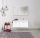 Evenes Set di mobili da bagno Serie EMPI MAA bianco lucido NUOVO
