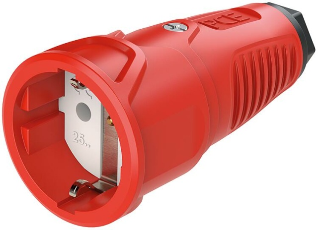 PCE earthing contact coupling rubber (red/black) NEW