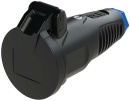 PCE earthing contact coupling with hinged cover, rubber...