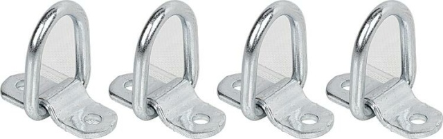 Mocowanie Quickloader z D-ringiem 500kg QLANC500LD, PU=4szt NOWOŚĆ