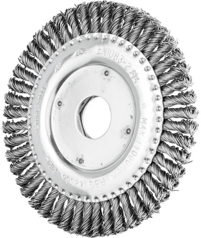 Pferd Rundbürste RBG, 125 x 6 x 22,2, Stahldraht 0,50 NEU