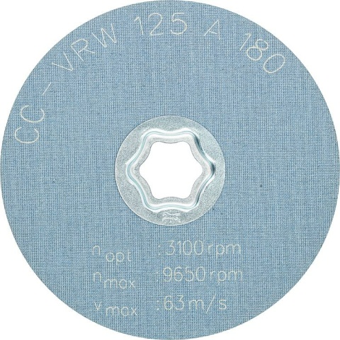 Disco de vellón Pferd COMBICLICK, Ø 125 mm, grano A180 NUEVO