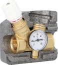 Ivar thermostatic circulation regulating valve RTV A, DN15 (1/2""), with insulating shell NEW