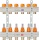Evenes heating circuit manifold M 6.9 Dynamic, DN25 (1"") brass, 9 heating circuits with flow meter NEW