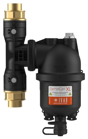 Ivar magnetite and sludge separator Dirtstop XL type PF, lockable, DN25 (1""), IG NEW