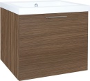 WTU+Wc in ghisa EKRY Oak Khaki, 1 cassetto 610x550x510mm...