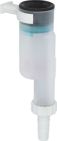 Siphon à condensat ABS, sortie verticale avec embout pour tuyau NOUVEAU