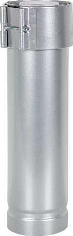 Przedłużenie dachowe Skoberne, DN 60/125 srebrne, 500 mm NOWOŚĆ