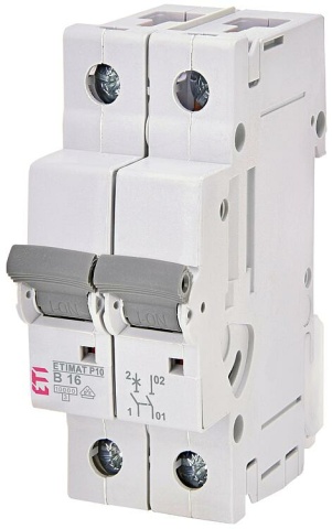 ETI disyuntor ETIMAT P10 1 polo + N, 10kA, B16, REG NUEVO