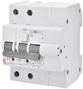 ETI FI-LS switch KZS-4M, 2-pole, type B, B10 / 0.03A,...