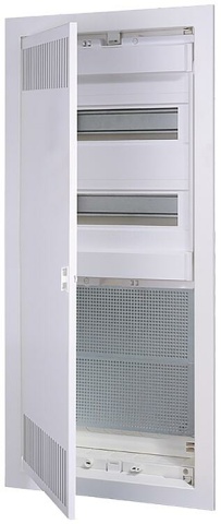 Petit tableau de distribution encastré ETI Multimédia, ECG56HCOMBO2/2-I NOUVEAU