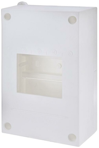 ETI surface-mounted small distribution board 1-row, EC 3+2 NEW